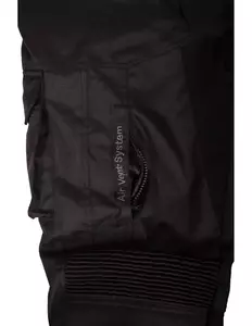 L&J Rypard Traveler čierne textilné nohavice na motorku XL-3