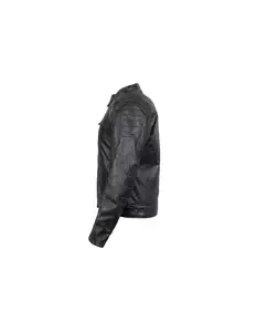 L&J Rypard Retro chaqueta de moto de cuero negro XL-3