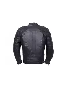 L&J Rypard Avatar chaqueta de moto de cuero negro S-4