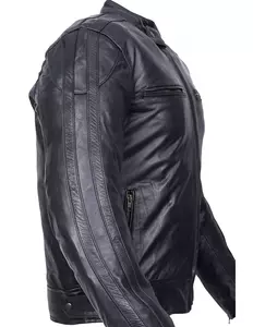 L&J Rypard Avatar chaqueta de moto de cuero negro S-5