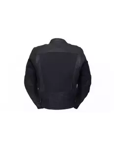 L&J Rypard Hardy kožená/textilná bunda na motorku čierna XS-4