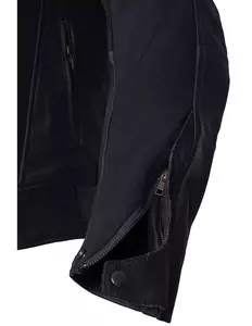 L&J Rypard Hardy kožená/textilná bunda na motorku čierna XS-9
