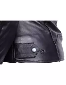 L&J Rypard Rawgirl chaqueta de moto de cuero para mujer negro XS-7