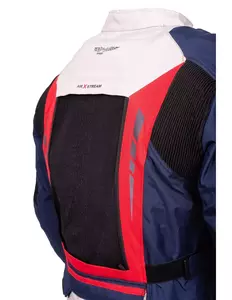 Jachetă de motocicletă L&J Rypard Cruiser cenușie/albastră din material textil 3XL-7