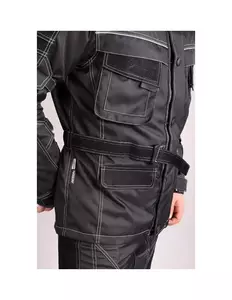 L&amp;J Rypard Magadan tekstilna motoristička jakna, crna XL-6