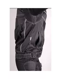 L&J Rypard Pro Biker chaqueta de moto textil negro S-9