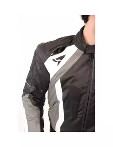 L&J Rypard Bogger črna/siva tekstilna motoristična jakna S-3