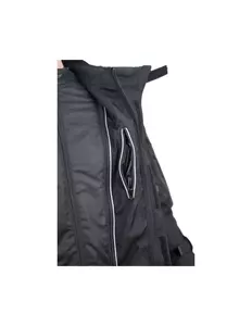 L&J Rypard Falcon giacca da moto in tessuto nero L-8