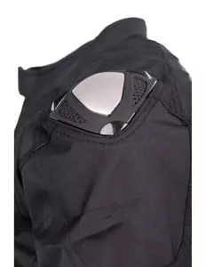 L&J Rypard Falcon chaqueta de moto textil negro/azul S-5