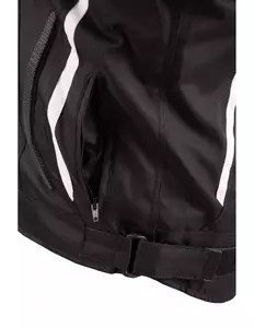 L&J Rypard Viper textilná bunda na motorku čierna 5XL-5