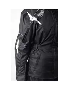 L&J Rypard Sandra chaqueta de moto textil para mujer negro M-4
