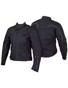 L&amp;J Rypard Lizzy ženska motoristička jakna od tekstila, crna 2XL-1