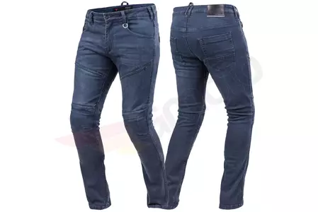 Spodnie motocyklowe jeansy Shima Gravel 3 niebieskie 34-2