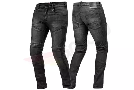 Spodnie motocyklowe jeansy Shima Gravel 3 czarne 34-3