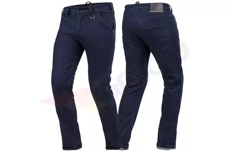 Jeans da moto Shima Tarmac 3 Raw blu navy 32-3