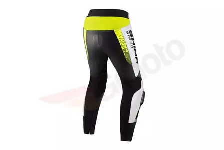 Shima STR 2.0 pantaloni de motocicletă din piele fluo 46-2