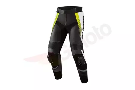 Shima STR 2.0 pantaloni de motocicletă din piele fluo 52