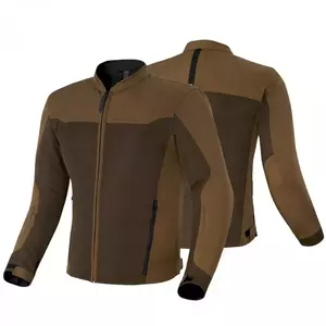 Shima Openair geacă de motocicletă maro din material textil XXL-3