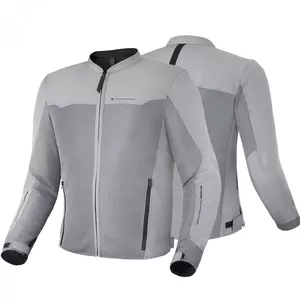 Casaco de motociclismo Shima Openair em tecido cinzento M-3