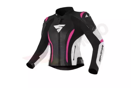 Shima Miura 2.0 jachetă de motocicletă din piele pentru femei roz 40-1
