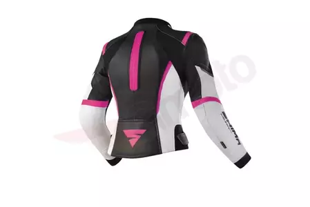 Shima Miura 2.0 giacca da moto in pelle da donna rosa 40-2