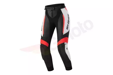 Shima Miura 2.0 Дамски кожен панталон за мотоциклет червен флуо 32 - 5901138308691