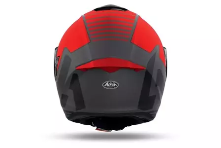Capacete integral de motociclista Airoh ST501 Tipo Vermelho Mate XL-3