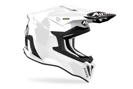 Airoh Strycker White Gloss XL enduro motorkerékpáros sisak-2