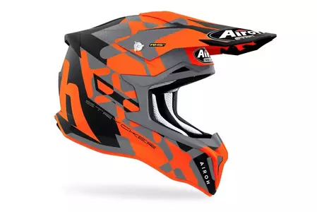 "Airoh Strycker XXX Orange Matt L" enduro motociklininko šalmas-2
