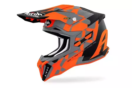 Airoh Strycker XXX Orange Matt XL Enduro-Motorradhelm-1