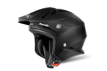 Kask motocyklowy otwarty Airoh TRR S Black Matt XS-1