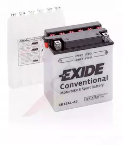 Exide EB12AL-A2 YB12AL-A2 Trockenbatterie 12Ah 12V P+ - EB12AL-A2