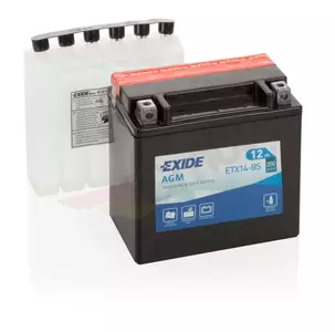 Akumulator bezobsługowy Exide ETX14-BS YTX14-BS 12Ah 12V L+ - ETX14-BS