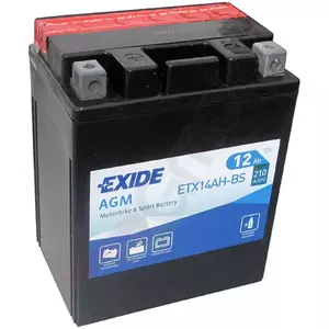 Bateria sem manutenção Exide ETX14Ah-BS YTX14AH-BS 12AH 12V L+ - ETX14AH-BS