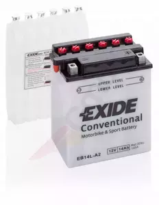 Akumulator Exide EB14L-A2 YB14L-A2 suchy 14Ah 12V P+ - EB14L-A2