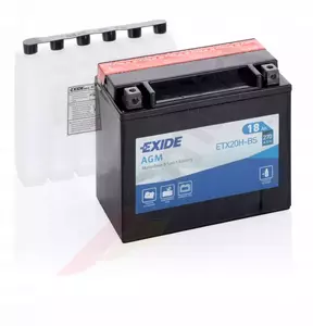 Exide ETX20H-BS YTX20H-BS 18Ah 12V L+ Batterie - ETX20H-BS