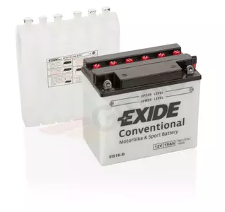 Exide EB16-B YB16-B 19Ah 12V L+ Batterie - EB16-B
