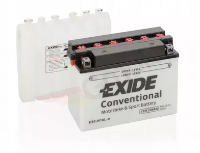 Akumulator Exide E50-N18L-A Y50-N18L-A suchy 20Ah 12V P+ - E50-N18L-A