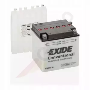 Exide EB30L-B YB30L-B suhi akumulator 30Ah 12V P+ - EB30L-B