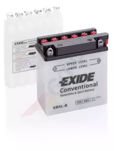 Akumulator Exide EB5L-B YB5L-B suchy 5Ah 12V P+ - EB5L-B