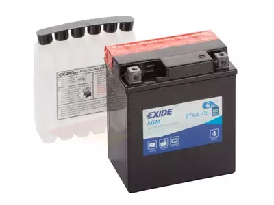 Akumulator bezobsługowy Exide ETX7L-BS YTX7L-BS 6Ah 12V P+ - ETX7L-BS