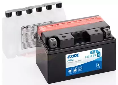 Akumulator bezobsługowy Exide ETZ10-BS YTZ10S-BS AGM 8.6Ah 12V L+