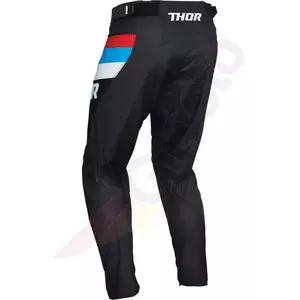 Thor Pulse Racer enduro cross hlače crne crveno plave 32-2