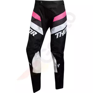 Thor Pulse Racer дамски панталон за ендуро крос черен/розов 11/12-1
