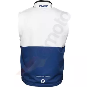Thor Warmup Vest Enduro cross vesta námořnická modrá/bílá S-2