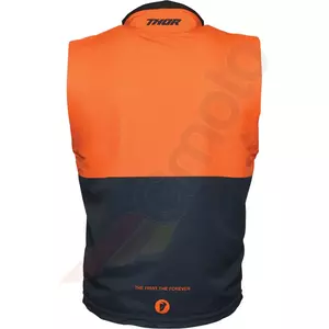 Thor Warmup Vest kamizelka Enduro cross granatowy/pomarańczowy XL-2