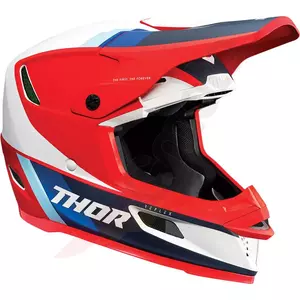 Thor Reflex Apex MIPS Enduro cross casco rosso/bianco/blu mat L-1