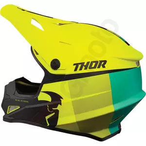 Thor Sector Racer kask Enduro cross czarny/limonkowy mat XXXL-2