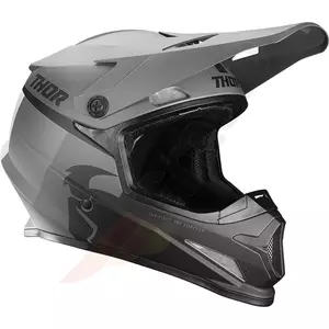 Thor Sector Racer Enduro Cross Helm schwarz/grau matt XL - 0110-6737