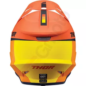 Thor Sector Racer kask Enduro cross pomarańczowy/granatowy mat XXXL-3